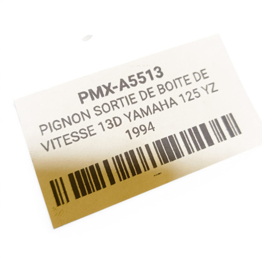 Pignon Sortie De Boite De Vitesse 13D Yamaha 125 Yz 1993-1995