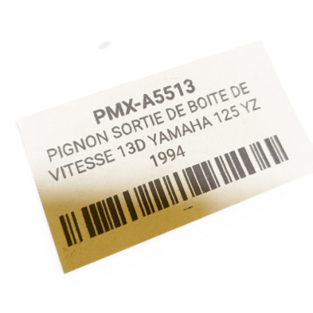 Pignon Sortie De Boite De Vitesse 13D Yamaha 125 Yz 1993-1995