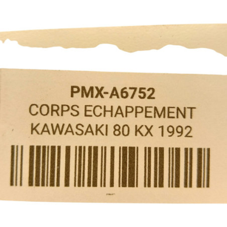 Corps Echappement Kawasaki 80 Kx 1992-1997