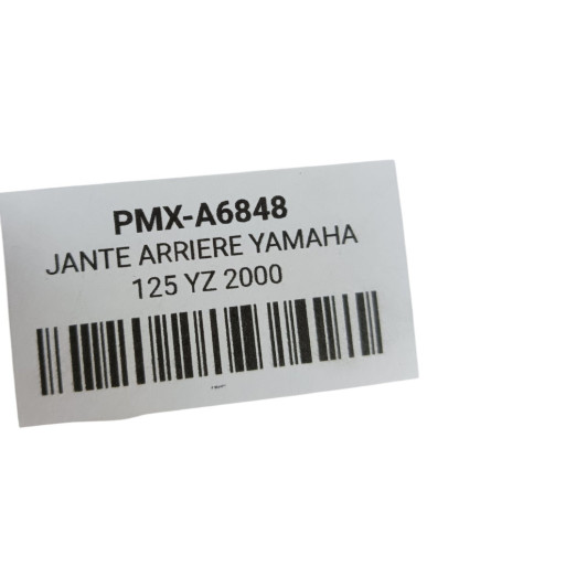 Jante Arriere Yamaha 125 Yz 2000