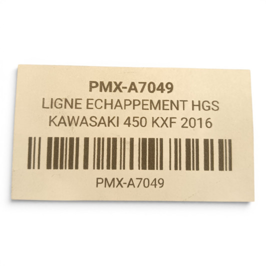 Ligne Echappement Hgs Kawasaki 450 Kxf 2016-2018