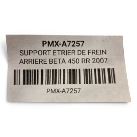 Support Etrier De Frein Arriere Beta 450 Rr 2007-2009
