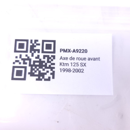 Axe De Roue Avant Ktm 125 Sx 1998-2002