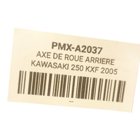 Axe De Roue Arriere Kawasaki 250 Kxf 2004-2005
