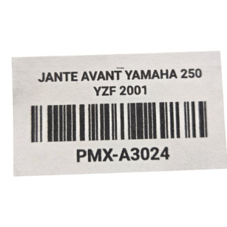 Jante Avant Yamaha 250 Yzf 2000-2001