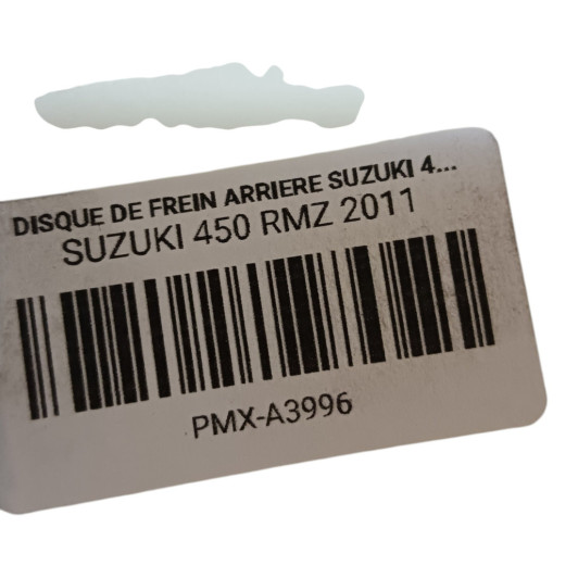 Disque De Frein Arriere Suzuki 450 Rmz 2011