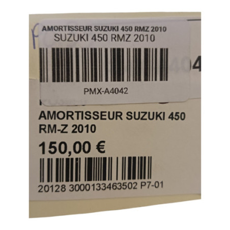 Amortisseur Suzuki 450 Rmz 2010