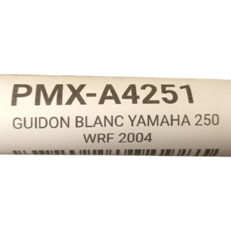 Guidon Blanc Yamaha 250 Wrf 2001-2006