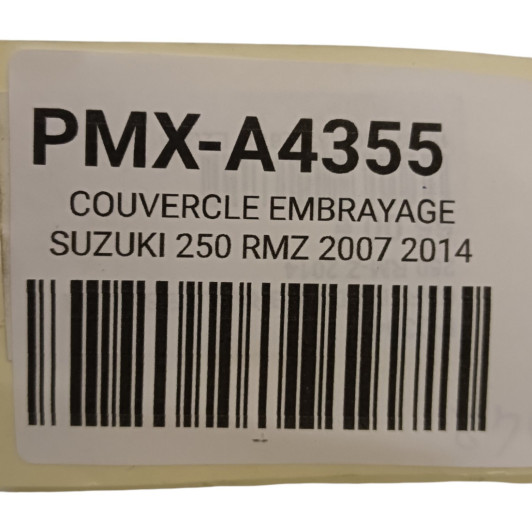 Couvercle Carter Embrayage Suzuki 250 Rmz 2010