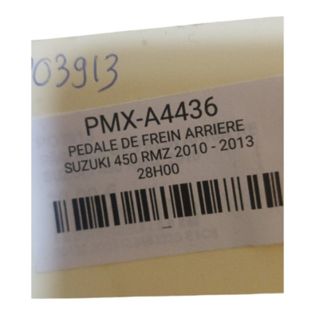 Pedale De Frein Arriere Suzuki 450 Rmz 2010