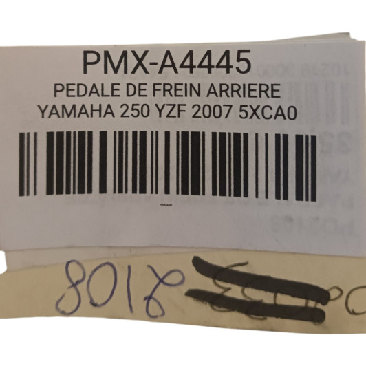 Pedale De Frein Arriere Yamaha 250 Yzf 2007