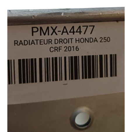 Radiateur Droit Honda 250 Crf 2014-2017