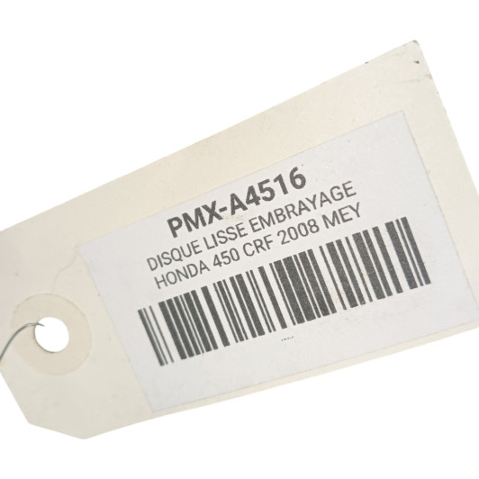 Disque Lisse Embrayage Honda 450 Crf 2006-2008
