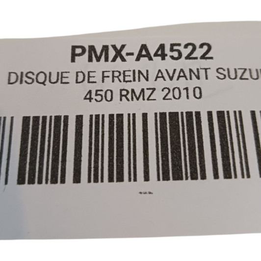 Disque De Frein Avant Suzuki 450 Rmz 2010