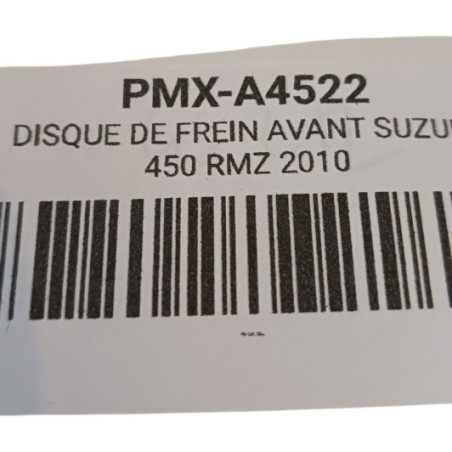 Disque De Frein Avant Suzuki 450 Rmz 2010