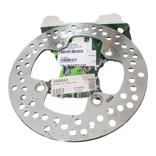 Disque De Frein Arriere 220 Mm 350043 Kawasaki 400 Kxf 2003-2006