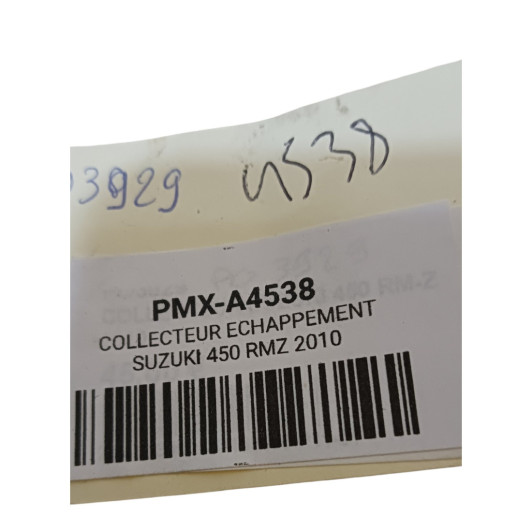 Collecteur Echappement Suzuki 450 Rmz 2010