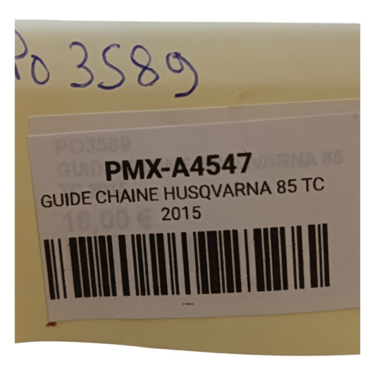 Guide Chaine Husqvarna 85 Tc 2015