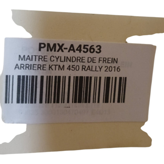 Maitre Cylindre De Frein Arriere Ktm 450 Rally 2016