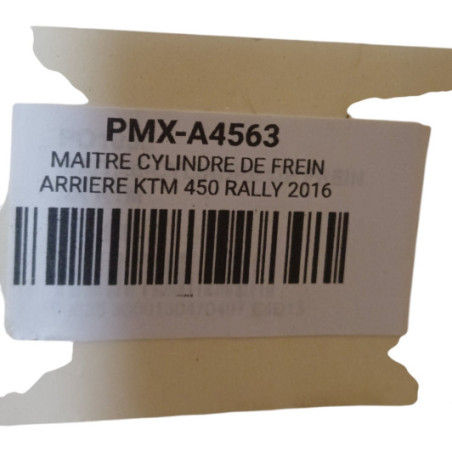 Maitre Cylindre De Frein Arriere Ktm 450 Rally 2016