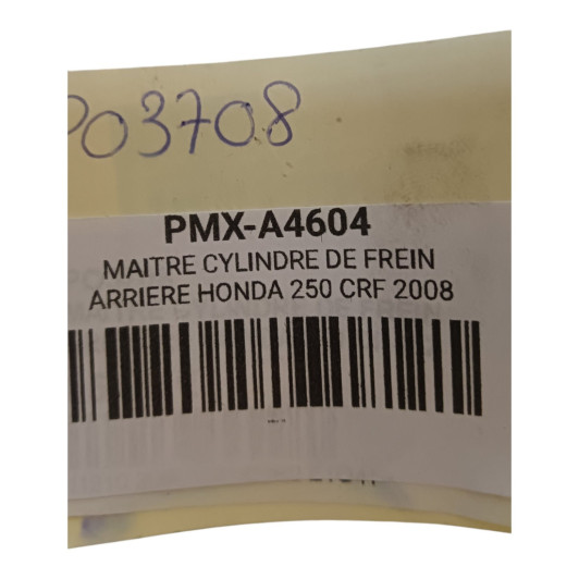 Maitre Cylindre De Frein Arriere Honda 250 Crf 2004-2009