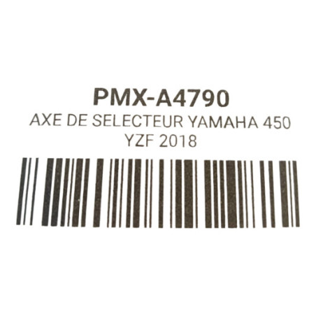 Axe De Selecteur Yamaha 450 Yzf 2018