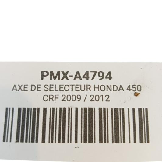Axe De Selecteur Honda 450 Crf 2009-2012