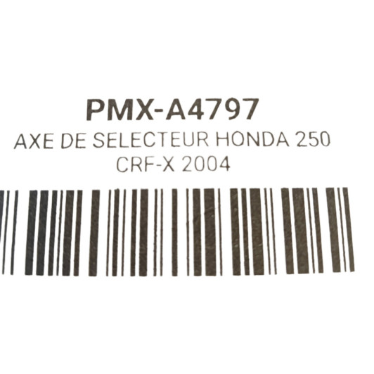 Axe De Selecteur Honda 250 Crf-X 2004-2009