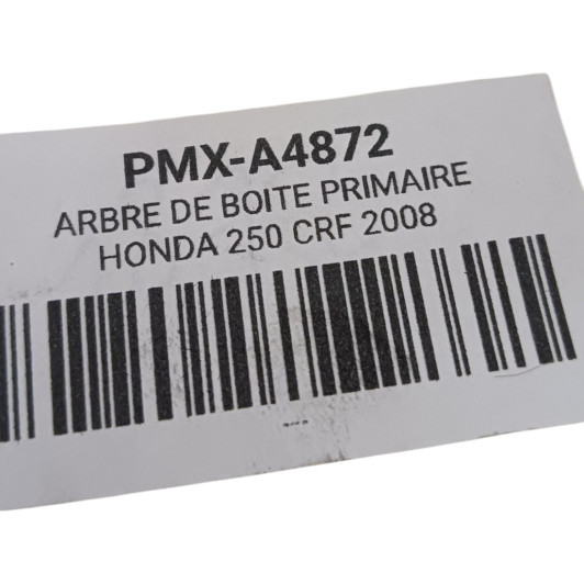 Arbre De Boite Primaire Honda 250 Crf 2007-2009