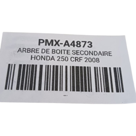 Arbre De Boite Secondaire Honda 250 Crf 2007-2009