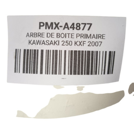 Arbre De Boite Primaire Kawasaki 250 Kxf 2007