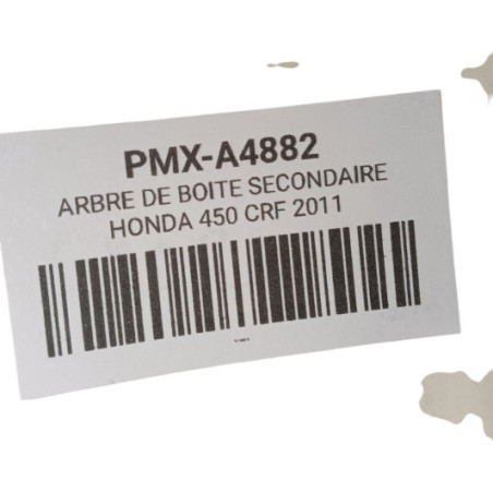 Arbre De Boite Secondaire Honda 450 Crf 2009-2012