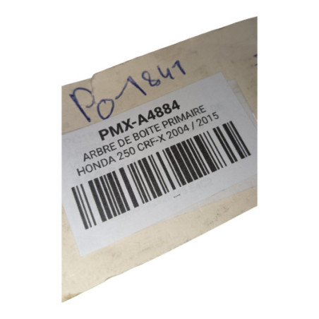 Arbre De Boite Primaire Honda 250 Crf-X 2004-2009