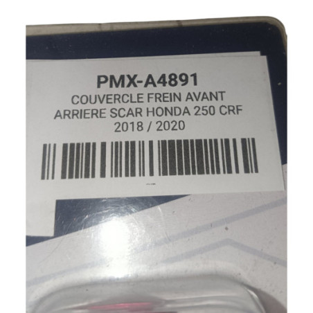 Couvercle Frein Avant Arriere Scar Honda 250 Crf 2018-2021