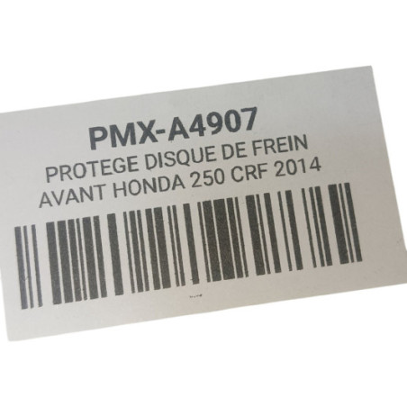 Protege Disque De Frein Avant Honda 250 Crf 2014-2017
