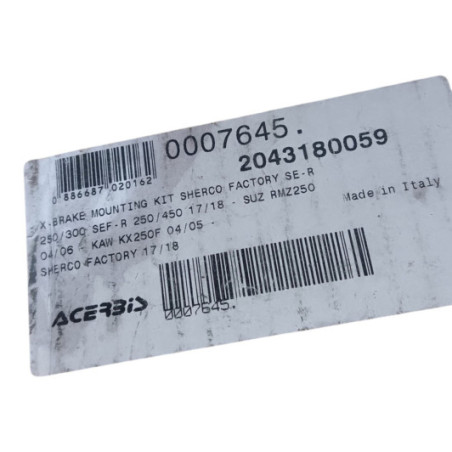 Support Protege Disque De Frein Avant Kawasaki 250 Kxf 2004-2005