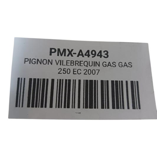 Pignon Vilebrequin Gas Gas 250 Ec 2007 Gasgas 250 Ec 2007-2009