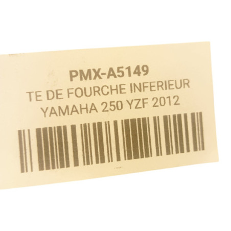Te De Fourche Inferieur Yamaha 250 Yzf 2010-2013