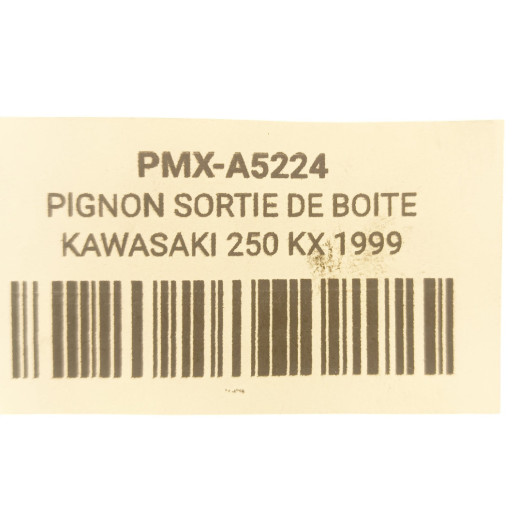 Pignon Sortie De Boite De Vitesse Kawasaki 250 Kx 1998-2001