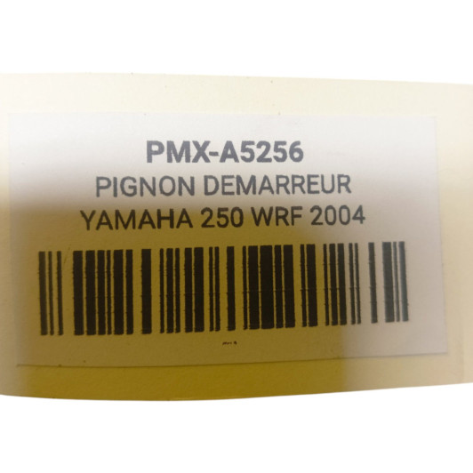 Pignon Demarreur Yamaha 250 Wrf 2001-2006
