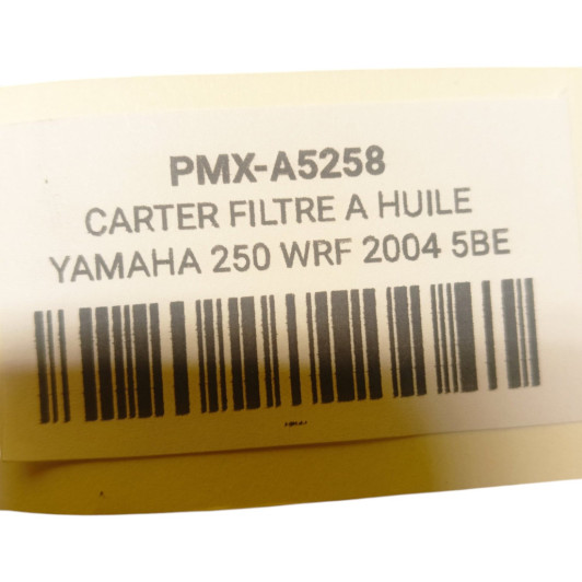 Carter Filtre A Huile Yamaha 250 Wrf 2001-2006