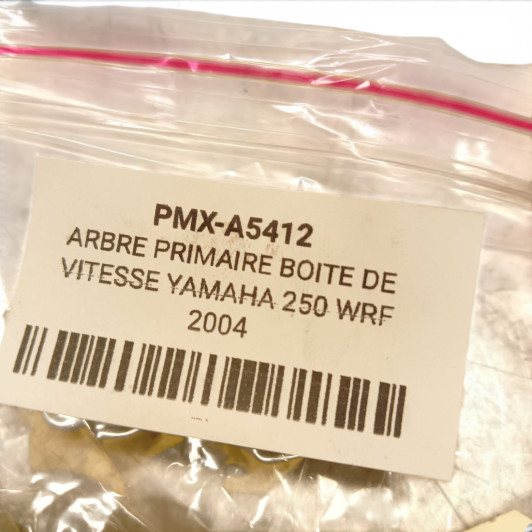 Arbre Primaire Boite De Vitesse Yamaha 250 Wrf 2001-2006