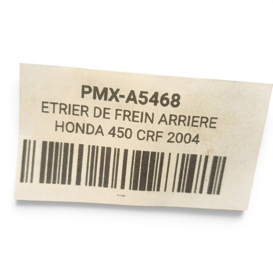 Etrier De Frein Arriere Honda 450 Crf 2004-2005