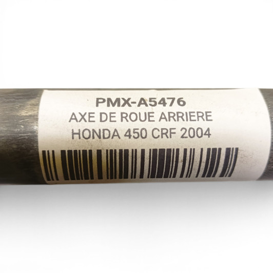 Axe De Roue Arriere Honda 450 Crf 2004-2005