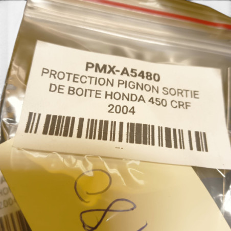 Protection Pignon Sortie De Boite Honda 450 Crf 2004-2005