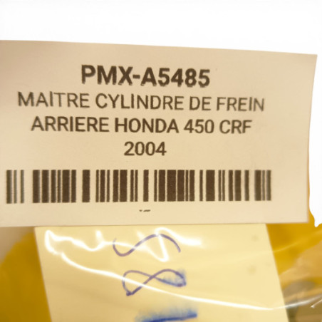 Maitre Cylindre De Frein Arriere Honda 450 Crf 2004-2005