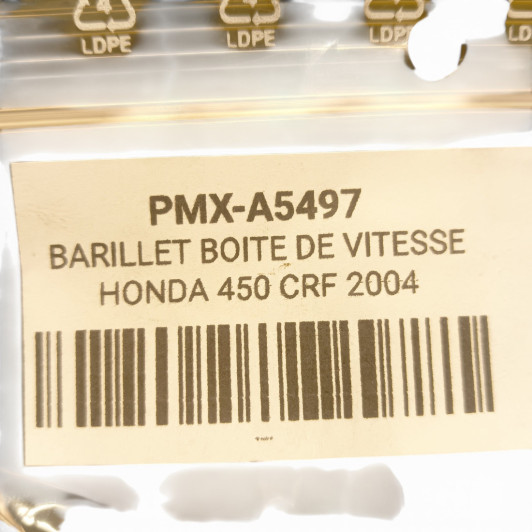 Barillet Boite De Vitesse Honda 450 Crf 2004-2005