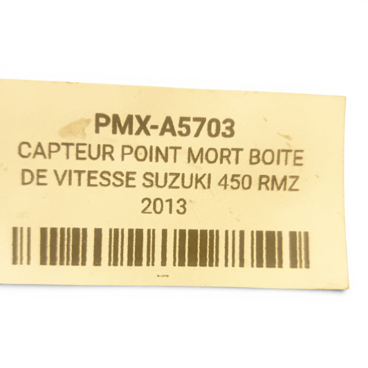Capteur Point Mort Boite De Vitesse Suzuki 450 Rmz 2013-2017