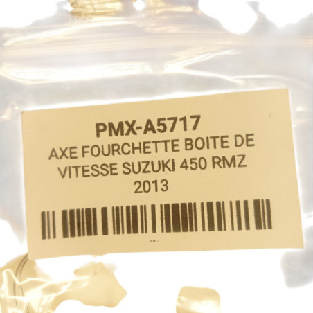 Axe Fourchette Boite De Vitesse Suzuki 450 Rmz 2013-2017