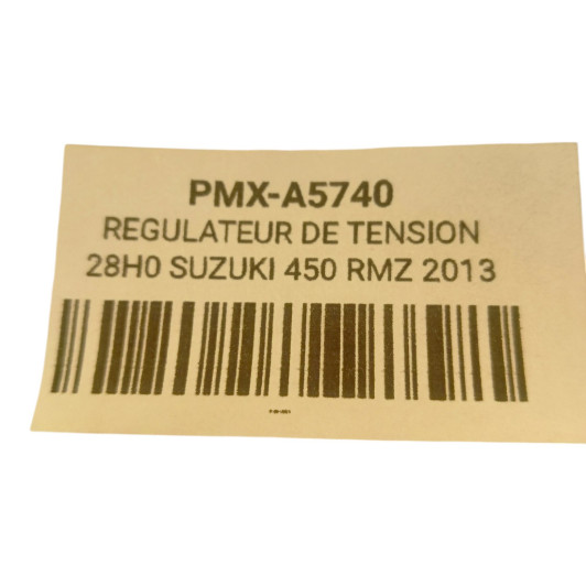 Regulateur De Tension 28H0 Suzuki 450 Rmz 2013-2017